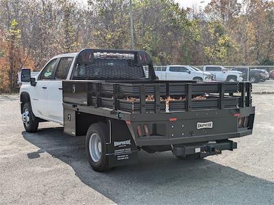 New 2024 Chevrolet Silverado 3500 Work Truck Crew Cab 4x4, 9' 6" Knapheide PGTB Utility Gooseneck Flatbed Truck for sale #19C3101 - photo 2