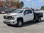 New 2024 Chevrolet Silverado 3500 Work Truck Crew Cab 4x4, 9' 6" Knapheide PGTB Utility Gooseneck Flatbed Truck for sale #19C3101 - photo 1