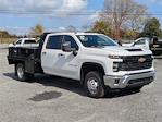 New 2024 Chevrolet Silverado 3500 Work Truck Crew Cab 4x4, 9' 6" Knapheide PGTB Utility Gooseneck Flatbed Truck for sale #19C3101 - photo 4