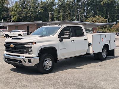 New 2024 Chevrolet Silverado 3500 Work Truck Crew Cab 4x4, 9' Reading Classic II Steel Service Truck for sale #19C4917 - photo 1