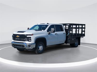 New 2024 Chevrolet Silverado 3500 Work Truck Crew Cab 4x4, Stake Bed for sale #19C7511 - photo 1