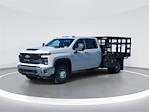 New 2024 Chevrolet Silverado 3500 Work Truck Crew Cab 4x4, Stake Bed for sale #19C7511 - photo 1