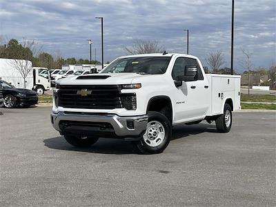 New 2024 Chevrolet Silverado 2500 Work Truck Double Cab 4x4, Reading Classic II Steel Service Truck for sale #DT19C4302 - photo 1