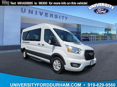 Used 2021 Ford Transit 350 XLT Medium Roof RWD, Passenger Van for sale #P40109 - photo 1