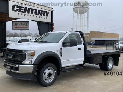Used 2021 Ford F-550 XL Regular Cab RWD, Crownline Flatbed Truck for sale #49104 - photo 1