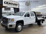 Used 2019 GMC Sierra 3500 Base Crew Cab RWD, 9' Bedrock Flatbed Truck for sale #49237 - photo 1