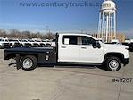 Used 2021 Chevrolet Silverado 3500 Work Truck Crew Cab 4WD, Bedrock Flatbed Truck for sale #49267 - photo 6