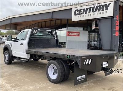 Used 2021 Ford F-550 XL Regular Cab RWD, 11' Crownline Gooseneck Flatbed Truck for sale #49490 - photo 2