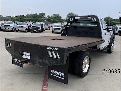 Used 2021 Ford F-550 XL Regular Cab RWD, 11' Crownline Flatbed Truck for sale #49685 - photo 2