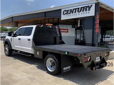 Used 2020 Ford F-550 XL Crew Cab 4WD, 9' Bedrock Diamond Series Flatbed Truck for sale #49826 - photo 2