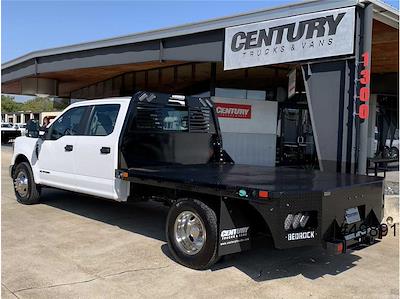 Used 2022 Ford F-350 XL Crew Cab RWD, 9' Bedrock Diamond Series Flatbed Truck for sale #49891 - photo 2