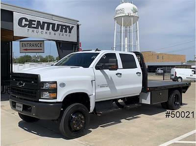 Used 2022 Chevrolet Silverado 5500 4WD, 11' Bedrock Flatbed Truck for sale #50021 - photo 1