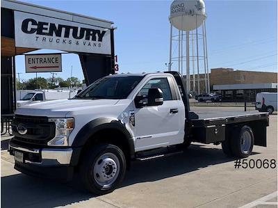 Used 2022 Ford F-550 XL Regular Cab 4WD, 11' Crownline Flatbed Truck for sale #50068 - photo 1