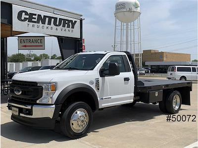 Used 2021 Ford F-550 Regular Cab RWD, Flatbed Truck for sale #50072 - photo 1