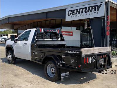 Used 2022 GMC Sierra 3500 Pro Regular Cab RWD, 9' Bradford Built Flatbed Truck for sale #50109 - photo 2