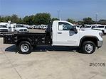 Used 2022 GMC Sierra 3500 Pro Regular Cab RWD, 9' Bradford Built Flatbed Truck for sale #50109 - photo 6