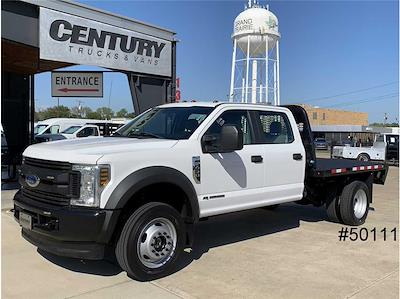 Used 2018 Ford F-450 XL Crew Cab 4WD, 9' Knapheide Flatbed Truck for sale #50111 - photo 1