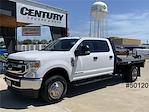 Used 2021 Ford F-350 Crew Cab 4WD, Flatbed Truck for sale #50120 - photo 1