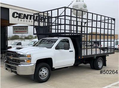 Used 2017 Chevrolet Silverado 3500 Work Truck Regular Cab RWD, Stake Bed for sale #50264 - photo 1