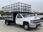 Used 2017 Chevrolet Silverado 3500 Work Truck Regular Cab RWD, Stake Bed for sale #50264 - photo 3