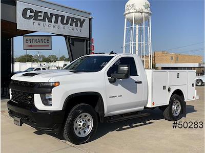 Used 2022 Chevrolet Silverado 2500 Work Truck Regular Cab 4WD, 8' Warner Service Truck for sale #50283 - photo 1