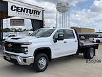 Used 2024 Chevrolet Silverado 3500 Work Truck Crew Cab 4WD, 9' CM Truck Beds Flatbed Truck for sale #50299 - photo 1