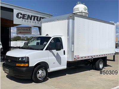 Used 2021 Chevrolet Express 3500 LS RWD, 16' Morgan Truck Body Box Van for sale #50309 - photo 1