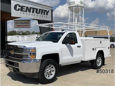 Used 2015 Chevrolet Silverado 3500 Work Truck Regular Cab RWD, 8' RKI Service Truck for sale #50318 - photo 1