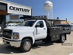 Used 2021 Chevrolet Silverado 4500 Regular Cab RWD, 12' CM Truck Beds Flatbed Truck for sale #50332 - photo 1