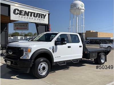 Used 2022 Ford F-550 XL Crew Cab 4WD, 11' Bedrock Flatbed Truck for sale #50349 - photo 1