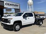 Used 2024 Chevrolet Silverado 3500 Work Truck Crew Cab 4WD, Flatbed Truck for sale #50368 - photo 1