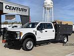 Used 2017 Ford F-450 Crew Cab 4WD, Flatbed Truck for sale #50384 - photo 1