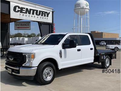 Used 2021 Ford F-250 XL Crew Cab RWD, Bedrock Flatbed Truck for sale #50418 - photo 1