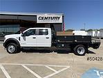 Used 2020 Ford F-550 XL Crew Cab 4WD, 11' Bedrock Flatbed Truck for sale #50428 - photo 5