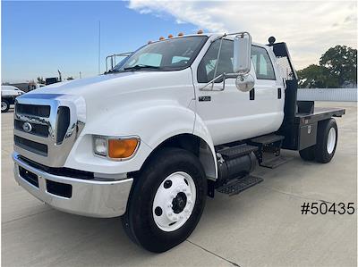 Used 2011 Ford F-750 Crew Cab RWD, Flatbed Truck for sale #50435 - photo 1