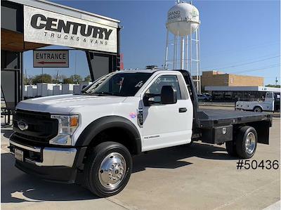 Used 2021 Ford F-550 XL Regular Cab RWD, 11' Crownline Flatbed Truck for sale #50436 - photo 1