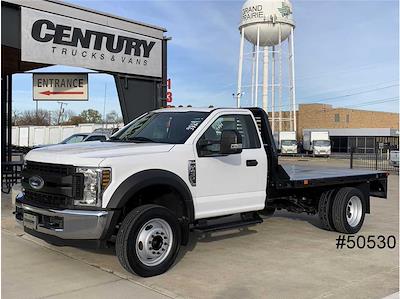 Used 2019 Ford F-450 Regular Cab RWD, Flatbed Truck for sale #50530 - photo 1