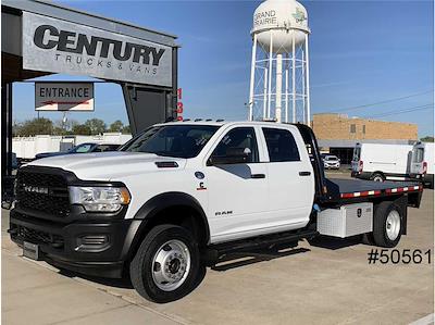 Used 2022 Ram 5500 Crew Cab 4WD, Flatbed Truck for sale #50561 - photo 1