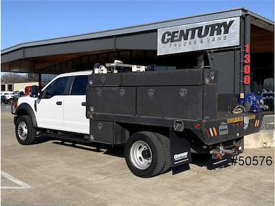 Used 2017 Ford F-450 Crew Cab 4WD, Flatbed Truck for sale #50576 - photo 2