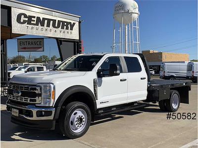 Used 2023 Ford F-550 Crew Cab 4WD, Flatbed Truck for sale #50582 - photo 1