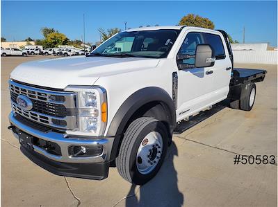 Used 2023 Ford F-550 Crew Cab 4WD, Flatbed Truck for sale #50583 - photo 1