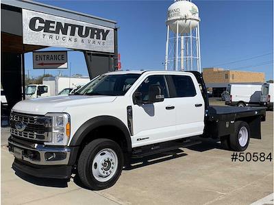 Used 2023 Ford F-550 Crew Cab 4WD, Flatbed Truck for sale #50584 - photo 1