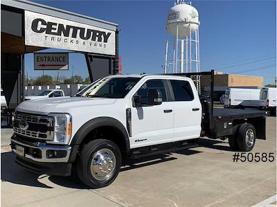 Used 2023 Ford F-550 Crew Cab 4WD, Flatbed Truck for sale #50585 - photo 1