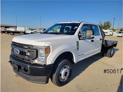 Used 2022 Ford F-350 Crew Cab 4WD, Flatbed Truck for sale #50617 - photo 1