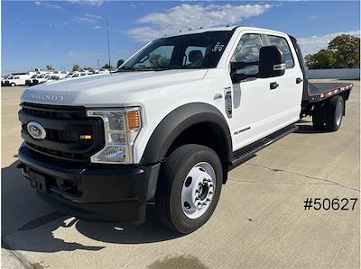 Used 2022 Ford F-550 Crew Cab 4WD, Flatbed Truck for sale #50627 - photo 1