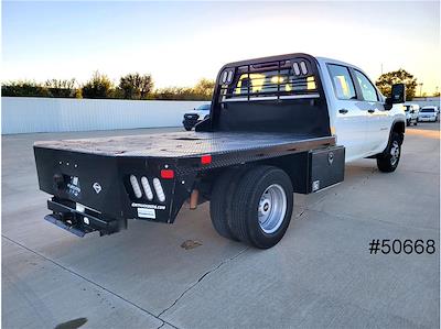 Used 2021 Chevrolet Silverado 3500 Work Truck Crew Cab 4WD, Flatbed Truck for sale #50668 - photo 2