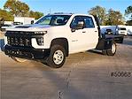 Used 2021 Chevrolet Silverado 3500 Work Truck Crew Cab 4WD, Flatbed Truck for sale #50668 - photo 1