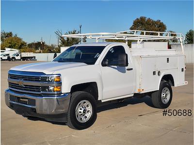 Used 2017 Chevrolet Silverado 3500 Work Truck Regular Cab RWD, Service Truck for sale #50688 - photo 1