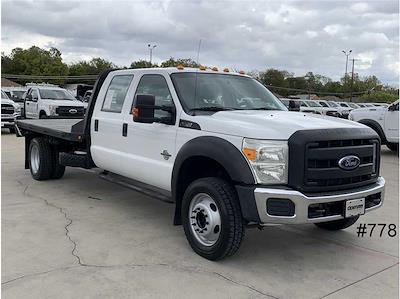 Used 2015 Ford F-550 Crew Cab 4WD, Flatbed Truck for sale #778 - photo 1