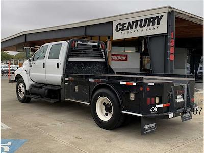 Used 2009 Ford F-750 XL Crew Cab RWD, CM Truck Beds SK Model Flatbed Truck for sale #787 - photo 2